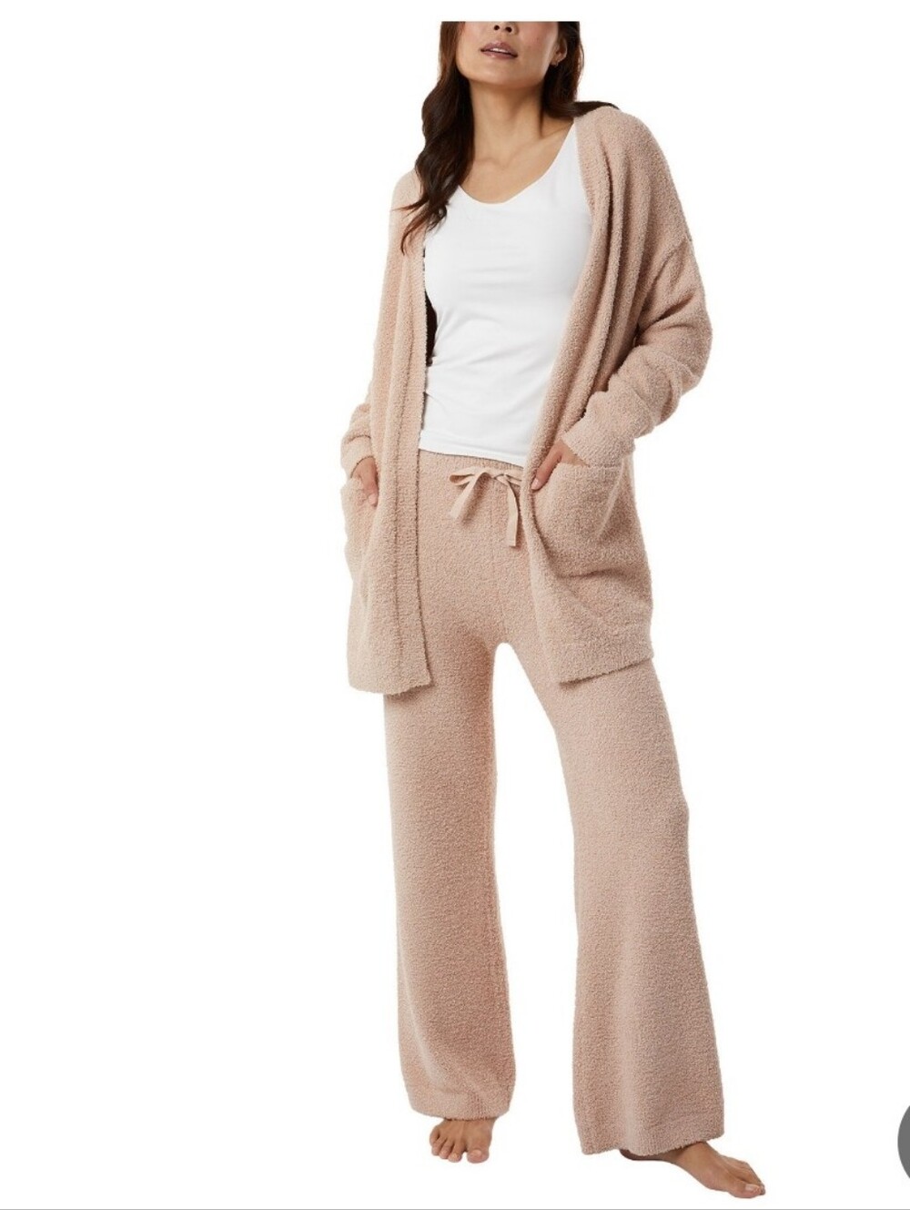 (6) 32 Degree Layered Zero Women's Lounge Cardigan & Pant Set